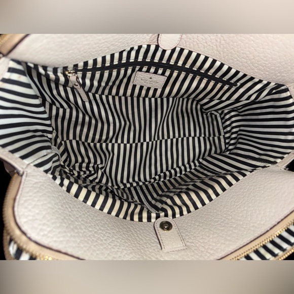 Kate Spade taupe pebble leather handbag - Picture 9 of 14